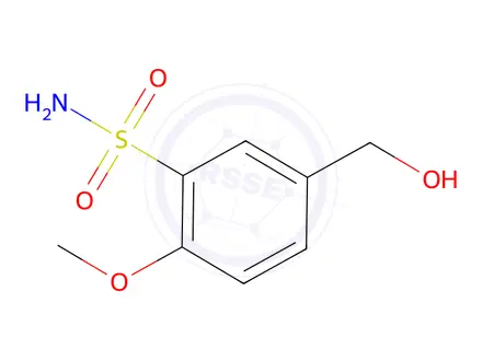 Chemical structure of 5-(Hydroxymethyl)-2-methoxybenzenesulfonamide