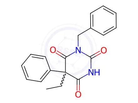 Chemical structure of Phenobarbital Impurity 36