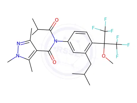 Chemical structure of Pyflubumide