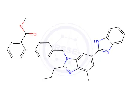 Chemical structure of Telmisartan Impurity 27