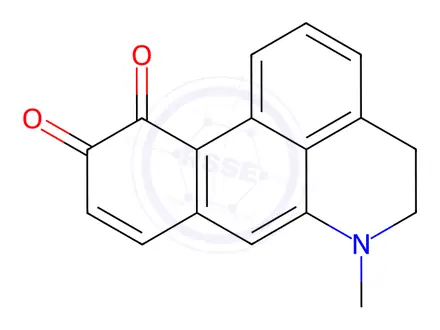 Chemical structure of Apomorphine O-Quinone