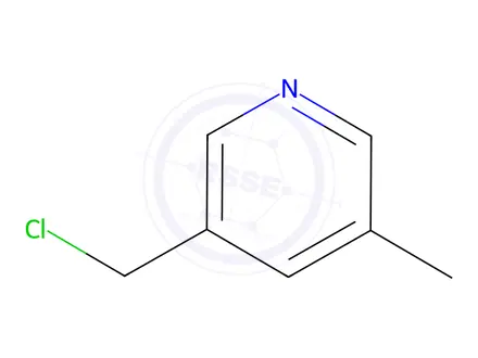 Chemical structure of 3-Chloromethyl-5-methylpyridine