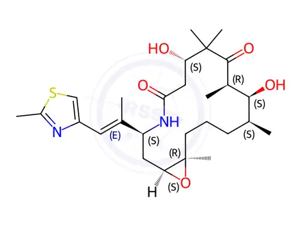 Chemical structure of Ixabepilone