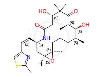 Chemical structure of Ixabepilone Impurity 2((Z)-Ixabepilone)