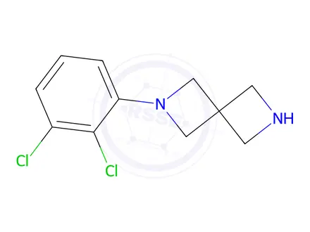 Chemical structure of 2-(2,3-Dichlorophenyl)-2,6-diazaspiro[3.3]Heptane