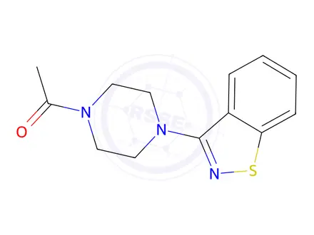 Chemical structure of Ziprasidone Impurity 81