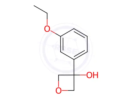 Chemical structure of 3-Oxetanol, 3-(3-ethoxyphenyl)-