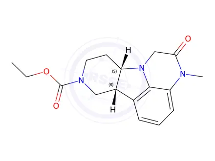 Chemical structure of (6Br,10As)-Ethyl 3-Methyl-2-Oxo-2,3,6B,7,10,10A-Hexahy