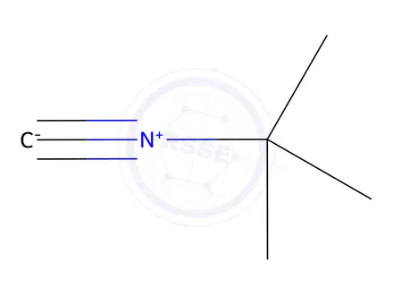 Chemical structure of t-Butylisocyanide