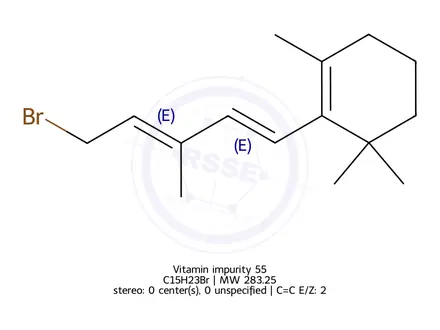 Chemical structure of Vitamin Impurity 55