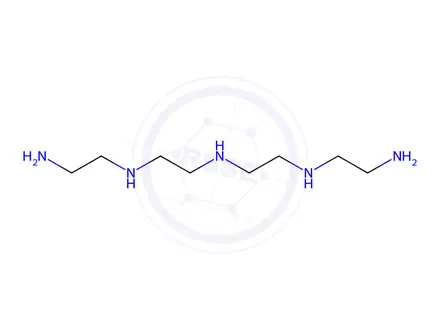 Chemical structure of Tetraethylenepentamine