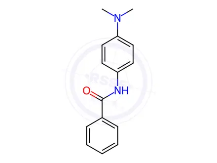 Chemical structure of 4'-(DIMETHYLAMINO)BENZANILIDE