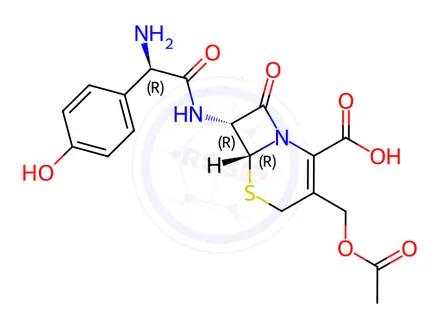 Chemical structure of Cephaloglycin Impurity 17