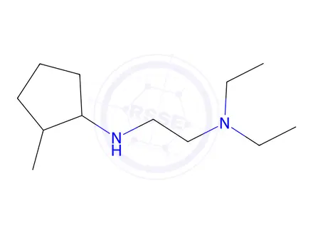 Chemical structure of n1,n1-Diethyl-n2-(2-methylcyclopentyl)ethane-1,2-diamine