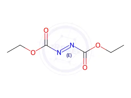 Chemical structure of Diethyl Azodicarboxylate