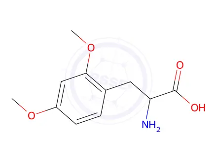 Chemical structure of 2-Methoxy-O-methyltyrosine