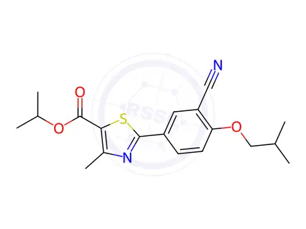 Chemical structure of Febuxostat Impurity 238