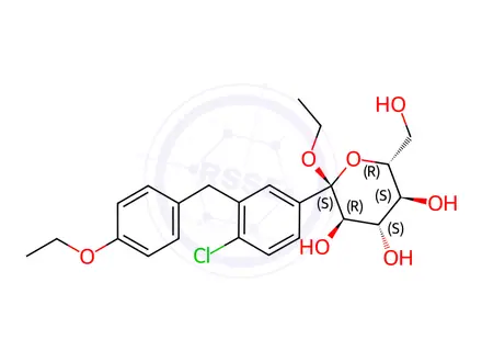 Chemical structure of Dapagliflozin Impurity 63 (2173339-31-4)