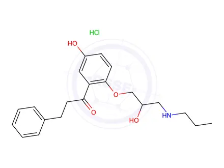 Chemical structure of Propafenone Impurity 10
