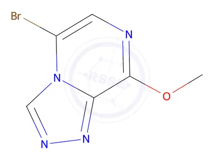 Chemical structure of 5-Bromo-8-methoxy-[1,2,4]triazolo[4,3-A]pyrazine