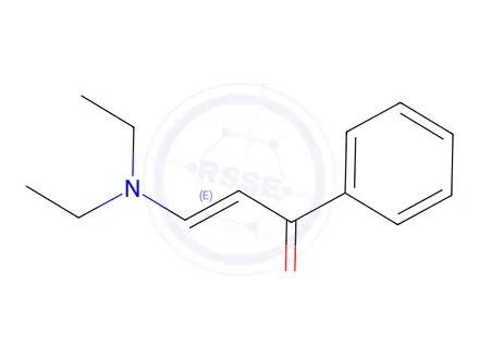 Chemical structure of (E)-3-(Diethylamino)-1-phenylprop-2-en-1-one