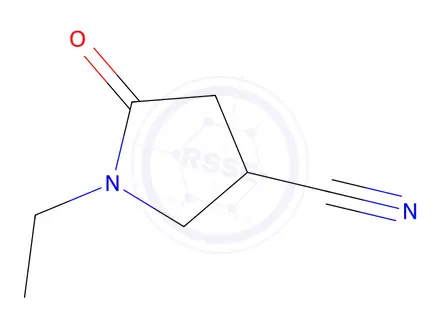 Chemical structure of 1-Ethyl-5-oxopyrrolidine-3-carbonitrile