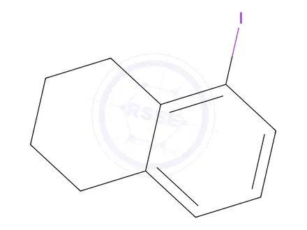 Chemical structure of 5-Iodo-1,2,3,4-tetrahydro-naphthalene