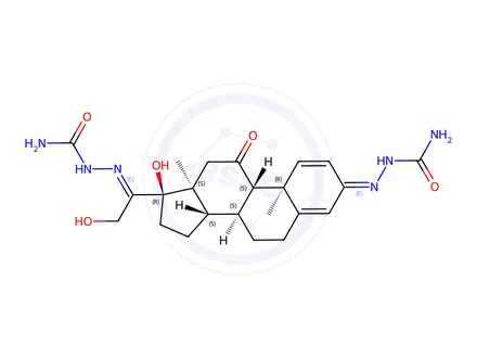 Chemical structure of Prednisolone Impurity 80