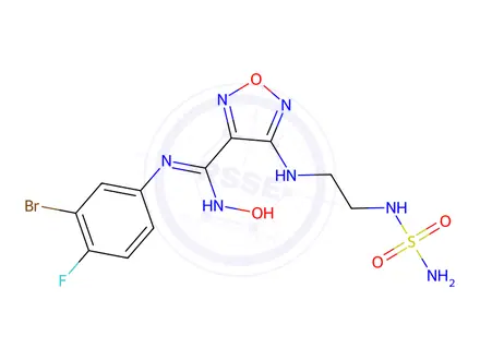 Chemical structure of Epacadostat