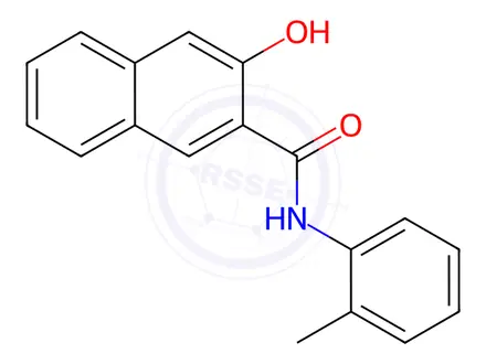 Chemical structure of Naphthol AS-D