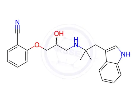 Chemical structure of Bucindolol