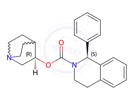 Chemical structure of Solifenacin