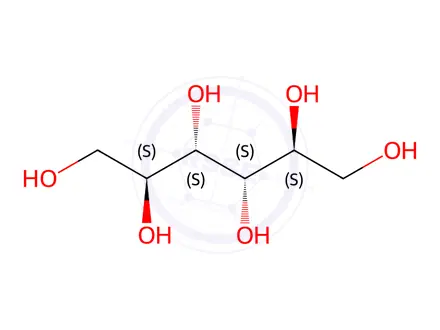 Chemical structure of L-[1-13C]mannitol