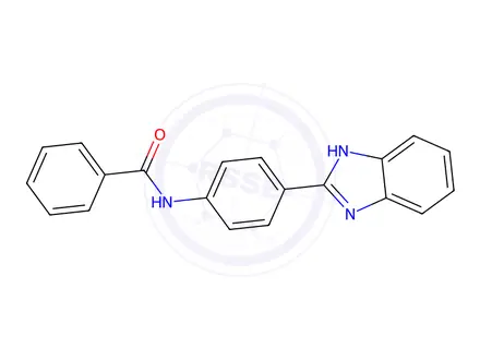 Chemical structure of N-(4-(1H-Benzo[d]imidazol-2-yl)phenyl)benzamide