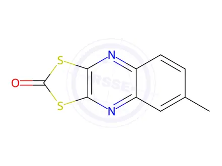 Chemical structure of Chinomethionat