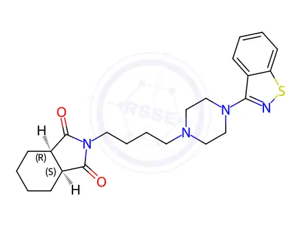 Chemical structure of Perospirone
