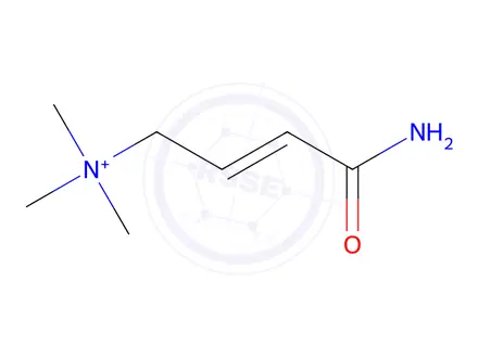 Chemical structure of (2EZ)-4-amino-N,N,N-Trimethyl-4-oxobut-2-en-1-aminium