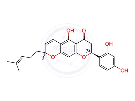 Chemical structure of Kuwanol C