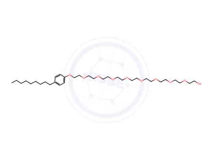 Chemical structure of Nonoxynol-9