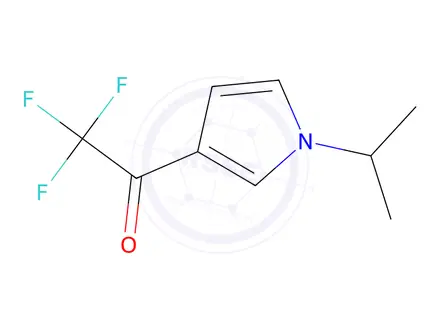 Chemical structure of 2,2,2-Trifluoro-1-(1-isopropyl-1H-pyrrol-3-yl)ethanone