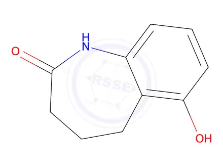 Chemical structure of 6-hydroxy-2,3,4,5-tetrahydro-1H-1-benzazepin-2-one