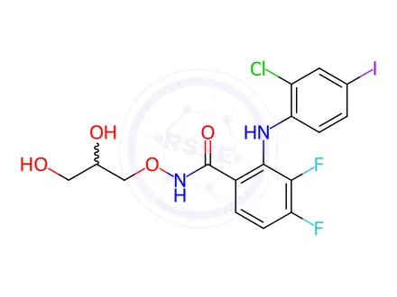 Chemical structure of Mirdametinib Impurity 61