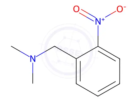 Chemical structure of N,N-Dimethyl-2-nitrobenzylamine