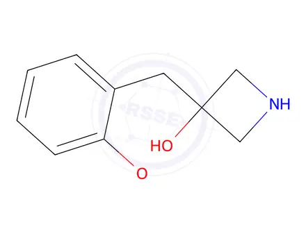 Chemical structure of 3-(2-Methoxybenzyl)azetidin-3-ol