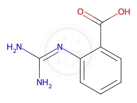 Chemical structure of Nafamostat Impurity 141