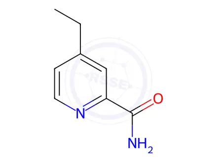 Chemical structure of 2-Pyridinecarboxamide,4-ethyl-(9CI)