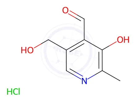 Chemical structure of Pyridoxal hydrochloride