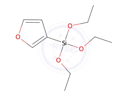 Chemical structure of Triethoxy(furan-3-yl)silane