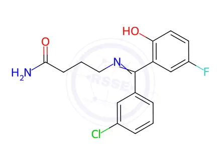 Chemical structure of Progabide Impurity 3