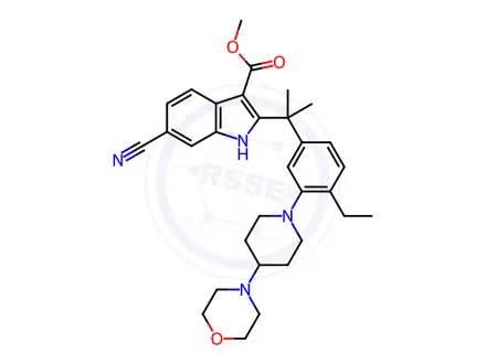 Chemical structure of Alectinib Impurity 85